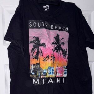 South Beach Miami Graphic T-Shirt